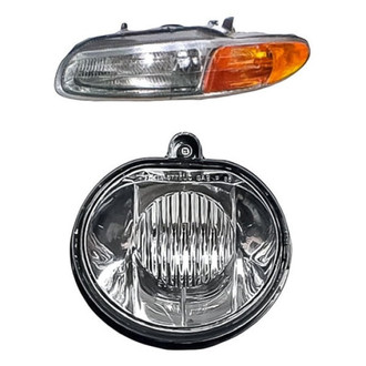 TruParts® - 2-Piece Kit (Driver Side Headlight, Driver Side Fog Light) (Standard Line)