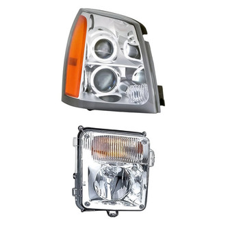 TruParts® - 2-Piece Kit (Passenger Side Headlight, Passenger Side Turn Signal/Fog Light) (Standard Line)