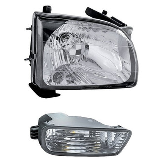 TruParts® - 2-Piece Kit (Passenger Side Headlight, Passenger Side Turn Signal/Parking Light) (Standard Line)