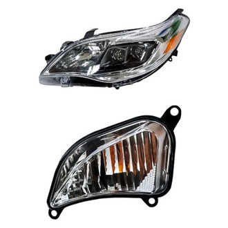 TruParts® - 2-Piece Kit (Driver Side Headlight, Driver Side Turn Signal/Parking Light) (CAPA Certified)