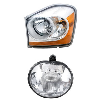 TruParts® - 2-Piece Kit (Driver Side Headlight, Driver Side Fog Light) (Standard Line)