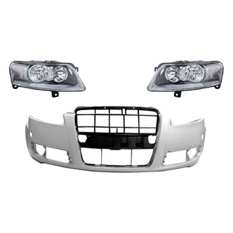TruParts® - 3-Piece Kit (Driver and Passenger Side Headlights, Front Bumper Cover) (Standard Line)