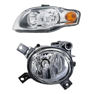 TruParts® - 2-Piece Kit (Driver Side Headlight, Driver Side Fog Light) (Standard Line)