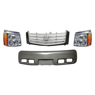 TruParts® - 4-Piece Kit (Driver and Passenger Side Headlights, Front Bumper Cover, Grille) (Standard Line)