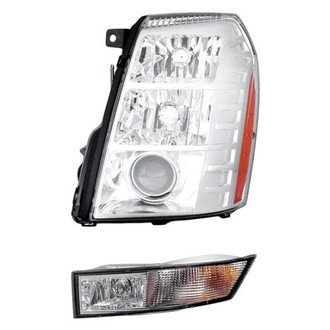 TruParts® - 2-Piece Kit (Driver Side Headlight, Driver Side Fog Light) (Standard Line)