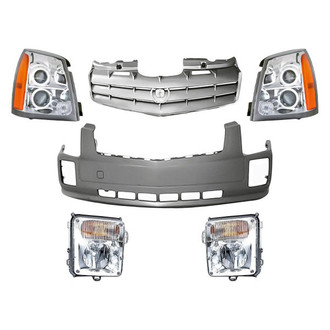TruParts® - 6-Piece Kit (Driver and Passenger Side Headlights, Front Bumper Cover, Grille, Driver and Passenger Side Turn Signal/Fog Lights) (Standard Line)