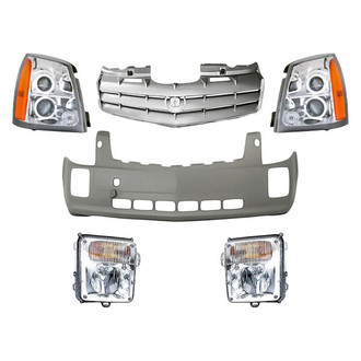 TruParts® - 6-Piece Kit (Driver and Passenger Side Headlights, Front Bumper Cover, Grille, Driver and Passenger Side Turn Signal/Fog Lights) (Standard Line)