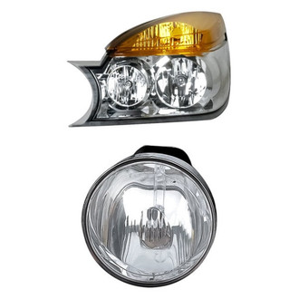 TruParts® - 2-Piece Kit (Driver Side Headlight, Driver Side Fog Light) (Standard Line)