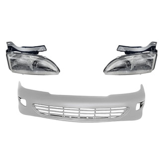 TruParts® - 3-Piece Kit (Driver and Passenger Side Headlights, Front Bumper Cover) (Standard Line)