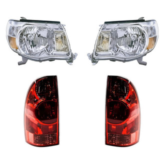 TruParts® - 4-Piece Kit (Driver and Passenger Side Headlights, Driver and Passenger Side Tail Lights) (Standard Line)