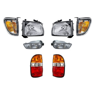 TruParts® - 8-Piece Kit (Driver and Passenger Side Headlights, Driver and Passenger Side Tail Lights, Driver and Passenger Side Turn Signal/Corner Lights, Driver and Passenger Side Turn Signal/Parking Lights) (Standard Line)