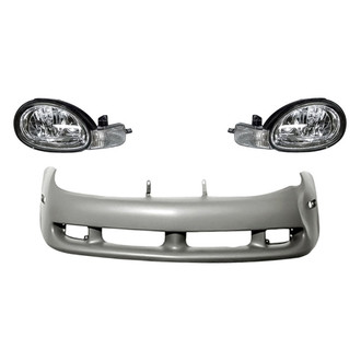 TruParts® - 3-Piece Kit (Driver and Passenger Side Headlights, Front Bumper Cover) (Standard Line)