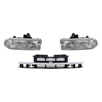TruParts® - 3-Piece Kit (Driver and Passenger Side Headlights, Grille) (Standard Line)