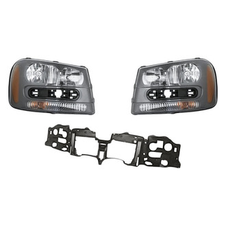 TruParts® - 3-Piece Kit (Driver and Passenger Side Headlights, Header Panel) (Standard Line)