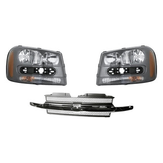 TruParts® - 3-Piece Kit (Driver and Passenger Side Headlights, Grille) (Standard Line)