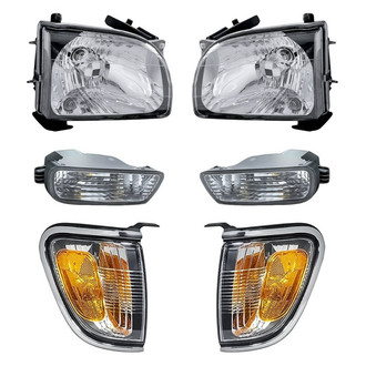 TruParts® - 6-Piece Kit (Driver and Passenger Side Headlights, Driver and Passenger Side Turn Signal/Corner Lights, Driver and Passenger Side Turn Signal/Parking Lights) (Standard Line)