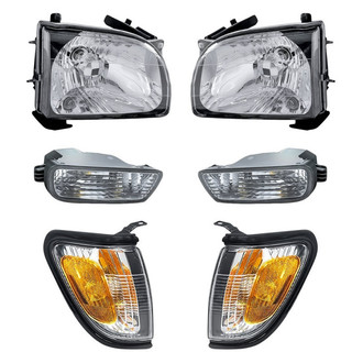 TruParts® - 6-Piece Kit (Driver and Passenger Side Headlights, Driver and Passenger Side Turn Signal/Corner Lights, Driver and Passenger Side Turn Signal/Parking Lights) (Standard Line)