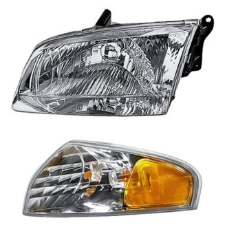 TruParts® - 2-Piece Kit (Driver Side Headlight, Driver Side Turn Signal/Corner Light) (Standard Line)