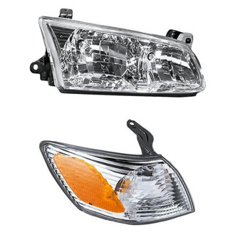 TruParts® - 2-Piece Kit (Passenger Side Headlight, Passenger Side Turn Signal/Corner Light) (Standard Line)