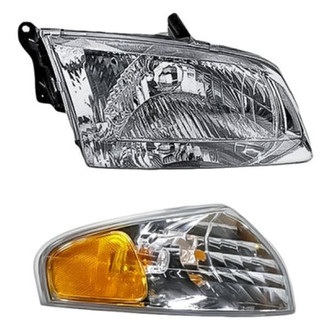 TruParts® - 2-Piece Kit (Passenger Side Headlight, Passenger Side Turn Signal/Corner Light) (Standard Line)