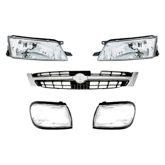 TruParts® - 5-Piece Kit (Driver and Passenger Side Headlights, Grille, Driver and Passenger Side Turn Signal/Corner Lights) (Standard Line)