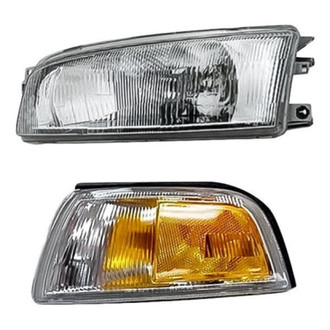 TruParts® - 2-Piece Kit (Driver Side Headlight, Driver Side Turn Signal/Corner Light) (Standard Line)