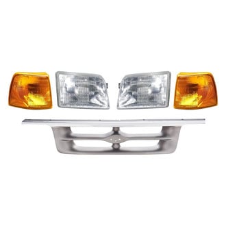 TruParts® - 5-Piece Kit (Driver and Passenger Side Headlights, Grille, Driver and Passenger Side Turn Signal/Corner Lights) (Standard Line)