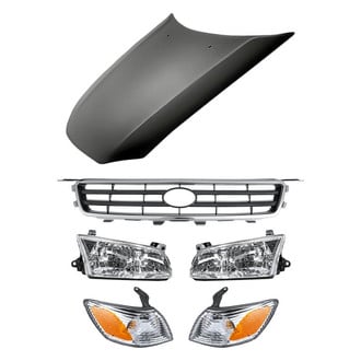 TruParts® - 6-Piece Kit (Driver and Passenger Side Headlights, Grille, Driver and Passenger Side Turn Signal/Corner Lights, Hood Panel) (Standard Line)