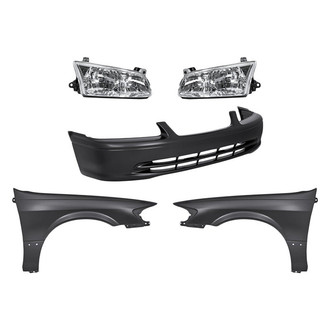 TruParts® - 5-Piece Kit (Driver and Passenger Side Headlights, Front Bumper Cover, Driver and Passenger Side Fenders) (Standard Line)