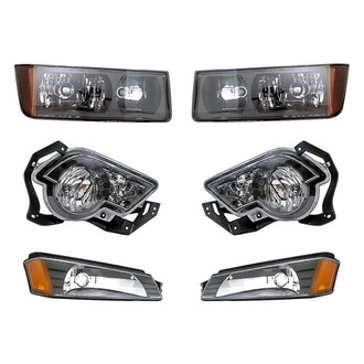 TruParts® - 6-Piece Kit (Driver and Passenger Side Headlights, Driver and Passenger Side Fog Lights , Driver and Passenger Side Turn Signal/Parking Lights) (Standard Line)