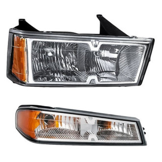 TruParts® - 2-Piece Kit (Passenger Side Headlight, Passenger Side Turn Signal/Parking Light) (Standard Line)
