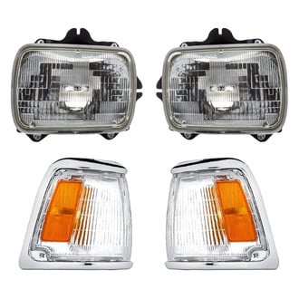 TruParts® - 4-Piece Kit (Driver and Passenger Side Headlights, Driver and Passenger Side Turn Signal/Corner Lights) (Standard Line)