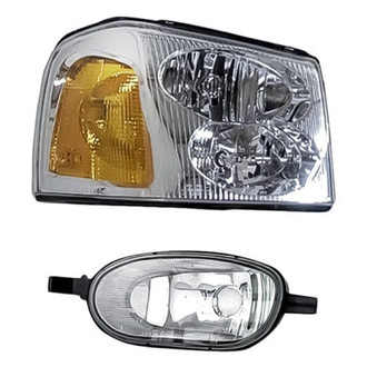 TruParts® - 2-Piece Kit (Passenger Side Headlight, Passenger Side Cornering Light) (Standard Line)