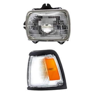 TruParts® - 2-Piece Kit (Driver Side Headlight, Driver Side Turn Signal/Corner Light) (Standard Line)