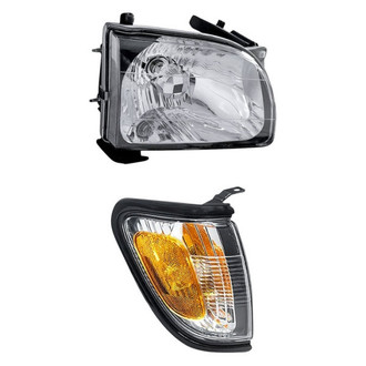TruParts® - 2-Piece Kit (Passenger Side Headlight, Passenger Side Turn Signal/Corner Light) (Standard Line)