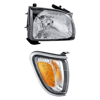 TruParts® - 2-Piece Kit (Passenger Side Headlight, Passenger Side Turn Signal/Corner Light) (Standard Line)