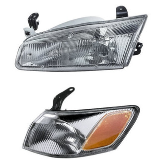 TruParts® - 2-Piece Kit (Driver Side Headlight, Driver Side Turn Signal/Corner Light) (Standard Line)