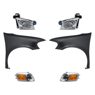 TruParts® - 6-Piece Kit (Driver and Passenger Side Headlights, Driver and Passenger Side Fenders, Driver and Passenger Side Turn Signal/Corner Lights) (Standard Line)