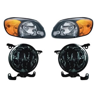 TruParts® - 4-Piece Kit (Driver and Passenger Side Headlights, Driver and Passenger Side Fog Lights) (Standard Line)