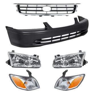 TruParts® - 6-Piece Kit (Driver and Passenger Side Headlights, Front Bumper Cover, Grille, Driver and Passenger Side Turn Signal/Corner Lights) (Standard Line)