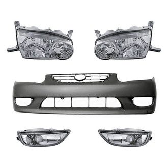 TruParts® - 5-Piece Kit (Driver and Passenger Side Headlights, Front Bumper Cover, Driver and Passenger Side Fog Lights) (Standard Line)