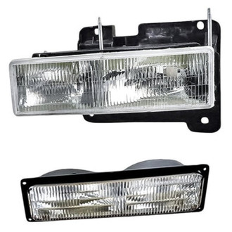 TruParts® - 2-Piece Kit (Driver Side Headlight, Driver Side Turn Signal/Parking Light) (Standard Line)
