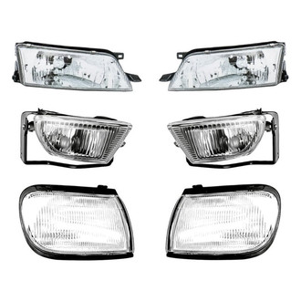 TruParts® - 6-Piece Kit (Driver and Passenger Side Headlights, Driver and Passenger Side Fog Lights, Driver and Passenger Side Turn Signal/Corner Lights) (Standard Line)