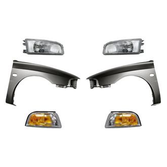 TruParts® - 6-Piece Kit (Driver and Passenger Side Headlights, Driver and Passenger Side Fenders, Driver and Passenger Side Turn Signal/Corner Lights) (Standard Line)