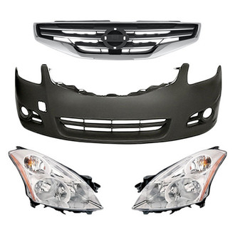 TruParts® - 4-Piece Kit (Driver and Passenger Side Headlights, Front Bumper Cover, Grille) (Standard Line)
