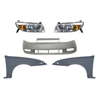 TruParts® - 5-Piece Kit (Driver and Passenger Side Headlights, Front Bumper Cover, Driver and Passenger Side Fenders) (Standard Line)