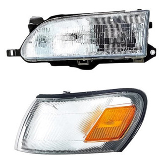 TruParts® - 2-Piece Kit (Driver Side Headlight, Driver Side Turn Signal/Corner Light) (Standard Line)
