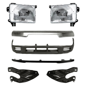 TruParts® - 7-Piece Kit (Driver and Passenger Side Headlights, Front Bumper Face Bar, Front Bumper Filler Panel, Front Bumper Valance, Front Driver and Passenger Side Outer Bumper Brackets) (Standard Line)