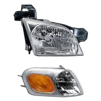 TruParts® - 2-Piece Kit (Passenger Side Headlight, Passenger Side Turn Signal/Corner Light) (Standard Line)