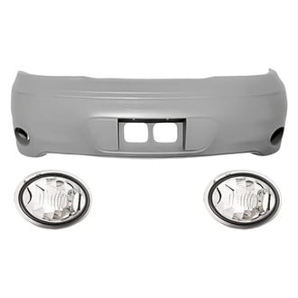 TruParts® - Driver and Passenger Side Replacement 3-Piece Kit (Driver and Passenger Side Tail Lights, Rear Bumper Cover) (Standard Line)